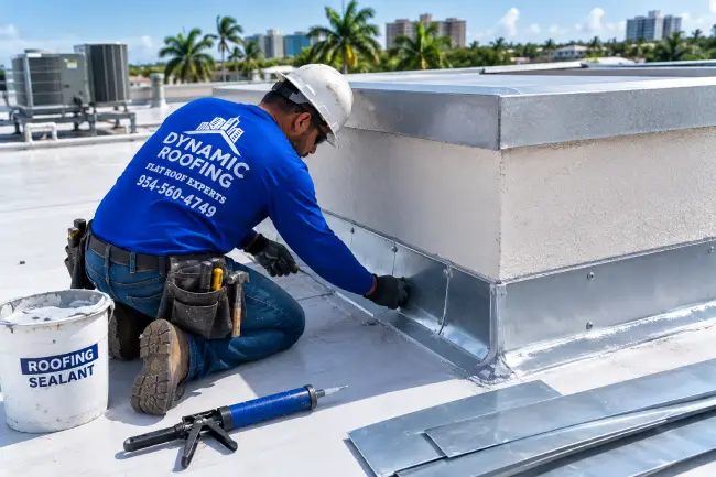 Flashing repair